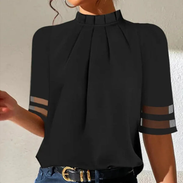Elegant dameluse med markerede skuldre