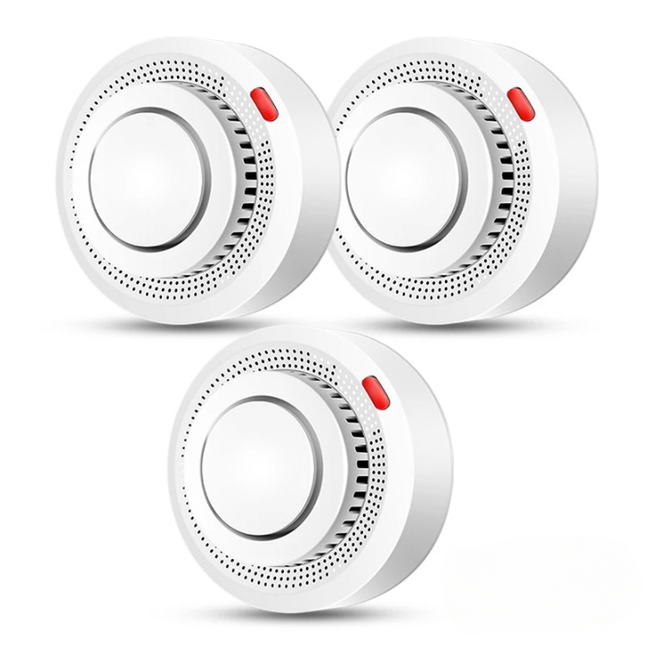 Smart WiFi-rökdetektor brandlarm 85 dB – SafeSense