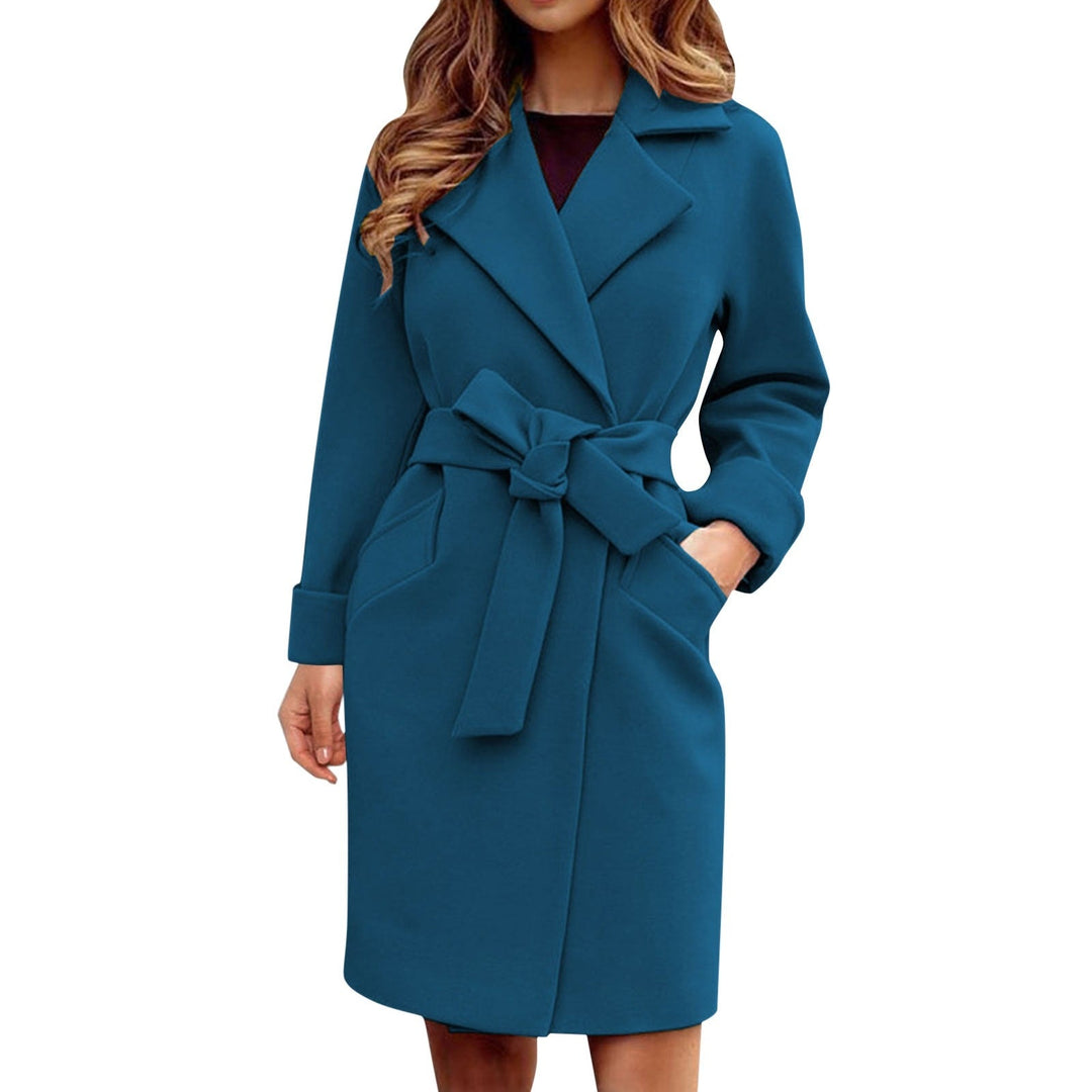 Jemina - Lång trenchcoat vinterjacka