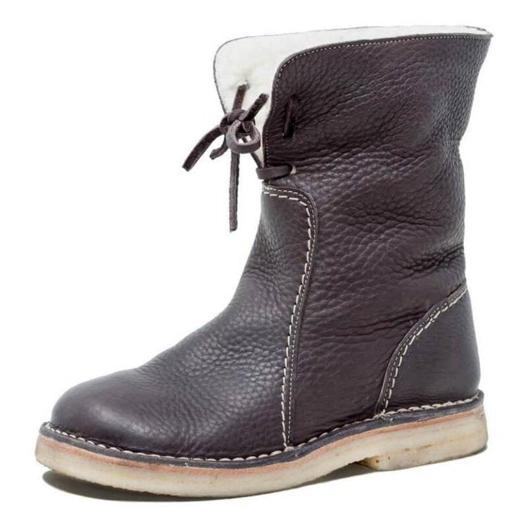 Varma ankelboots dam – Bekväma ankelboots för kallt väder