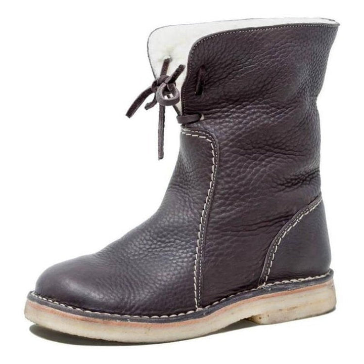 Varma ankelboots dam – Bekväma ankelboots för kallt väder