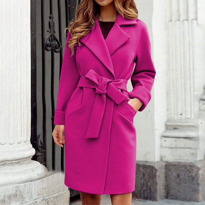 Jemina - Lång trenchcoat vinterjacka