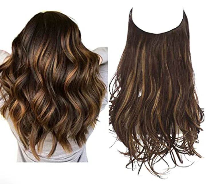 SecretHair | Premium äkta hårförlängning | 100% REMY-kvalitet | Sömlös volym och längd | Naturlig glans | Värmetålig och hållbar