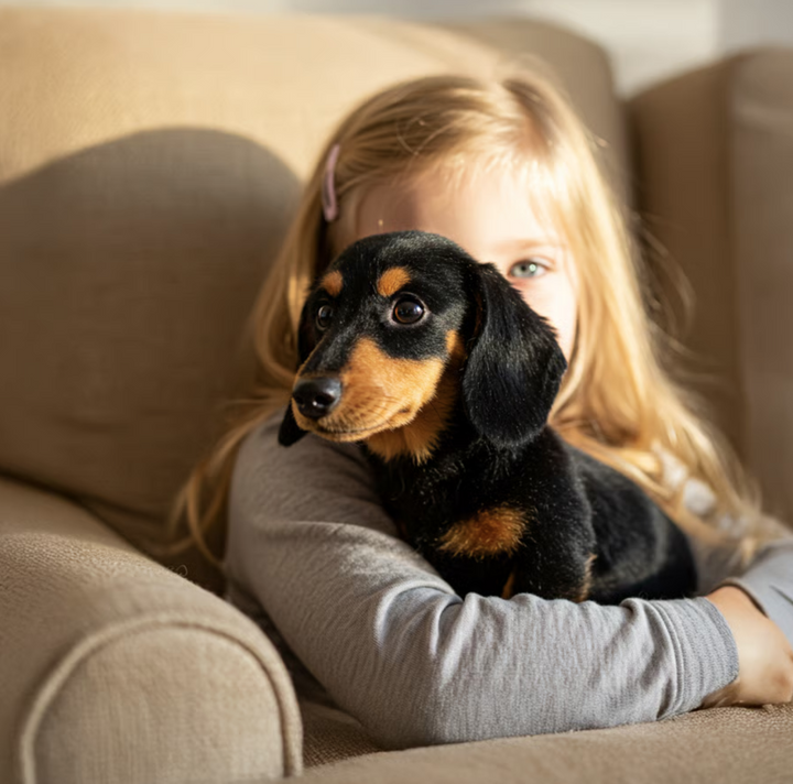Interaktiv gosehund med realistiska rörelser och sensorer | Ultramjuk