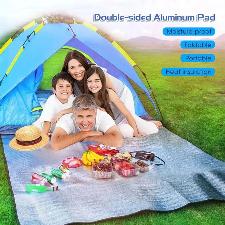 Liggunderlag ThermaFoil Pro | Ultralätt & vattentätt | Värmereflekterande | För camping & friluftsliv | 25 mm tjockt