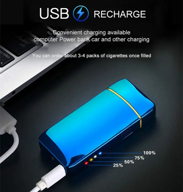 Elektroniska vindtäta tändare – laddningsbar plasmatändare via USB