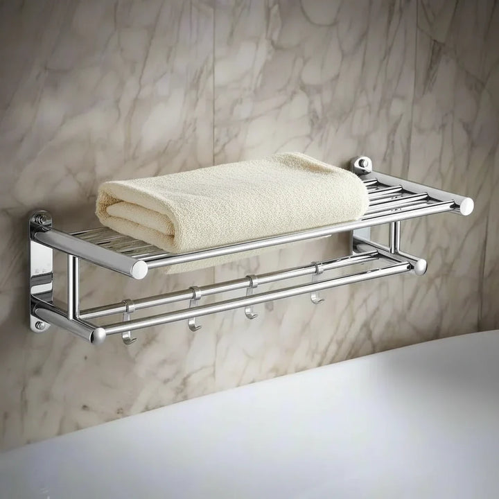 STEELRACK – Handdukshängare i rostfritt stål, utrymmesbesparande & elegant
