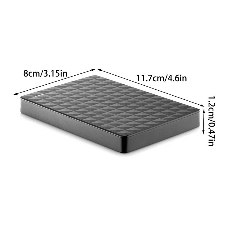 Ultrasnabb extern hårddisk 8TB bärbar lagringslösning USB 3.0
