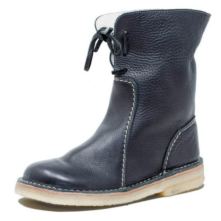 Varma ankelboots dam – Bekväma ankelboots för kallt väder