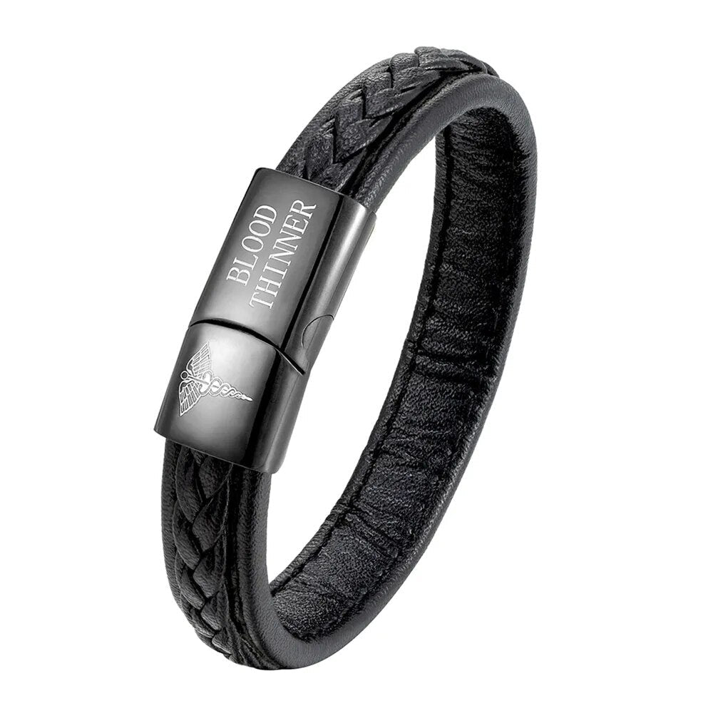 CareCrest medicinskt säkerhetsarmband | Hypoallergent nöd-ID-armband