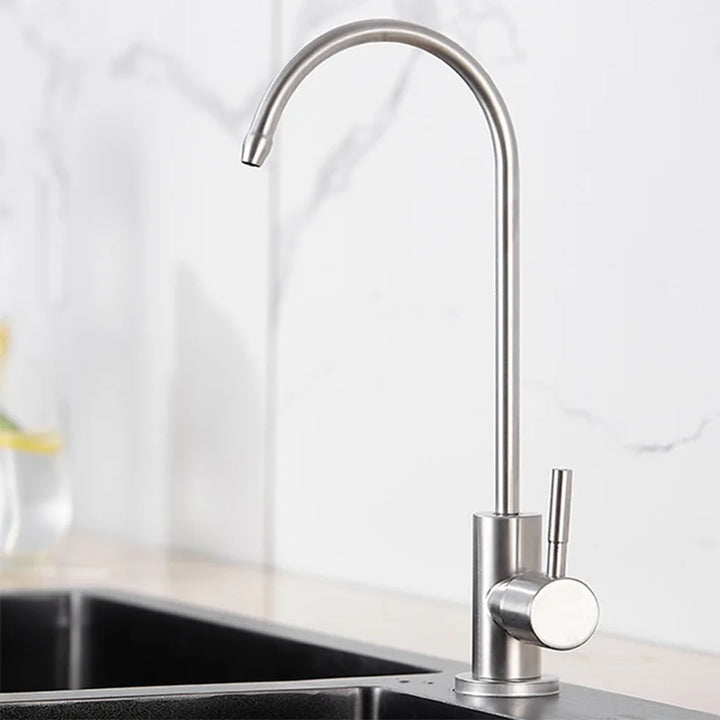 Roterbar vattenreningskran i rostfritt stål 304 AquaFlow