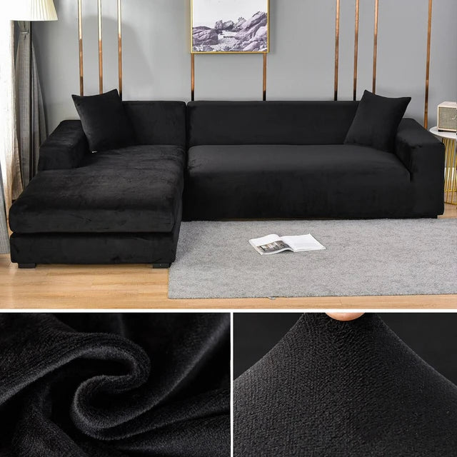 SofaSnug – Elastiskt soffskydd i sammet som sparar pengar