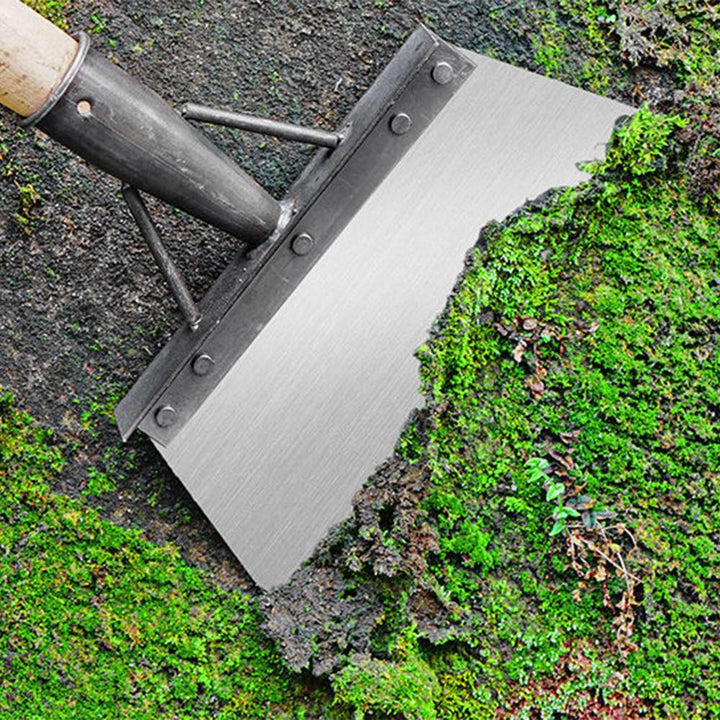 TerraCraft lyxig allt-i-ett trädgårdsspade | Slitstarkt och ergonomiskt verktyg för enkel grävning och ogräsrensning
