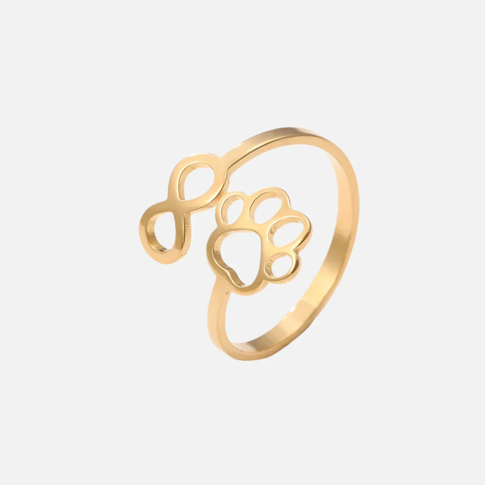 Justerbar Infinity Tassring – Rostfritt stål
