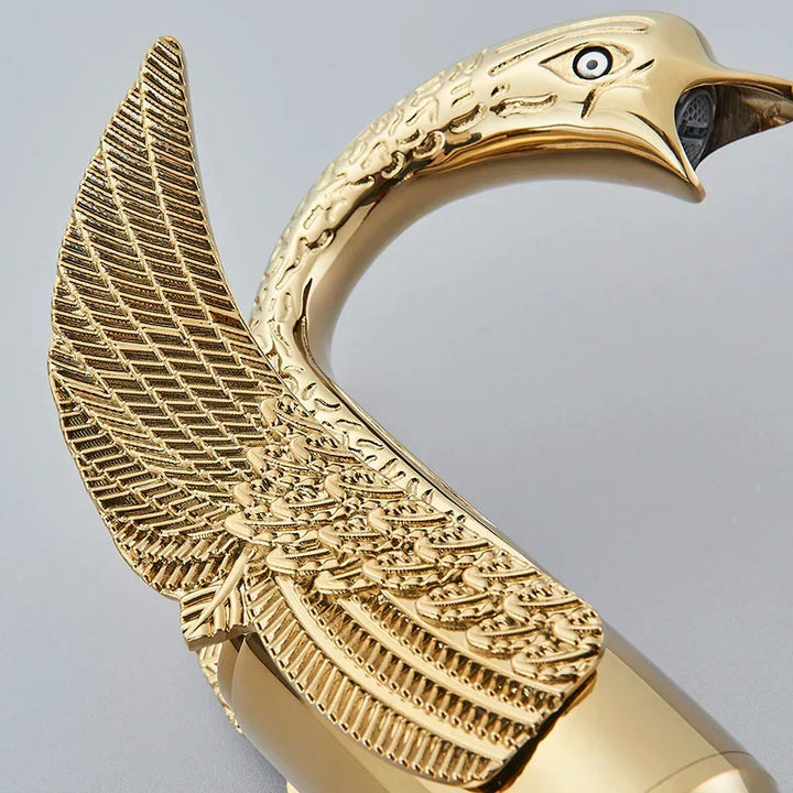 Enhandsblandare i guld Swan