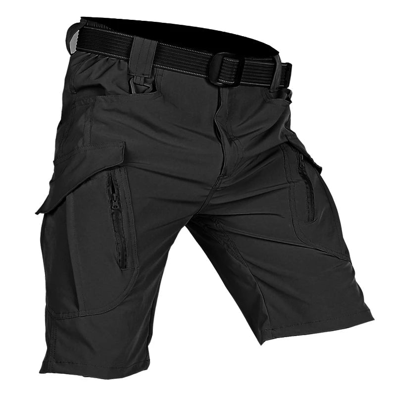 Taktiska cargoshorts för herrar | Funktionell outdoordesign