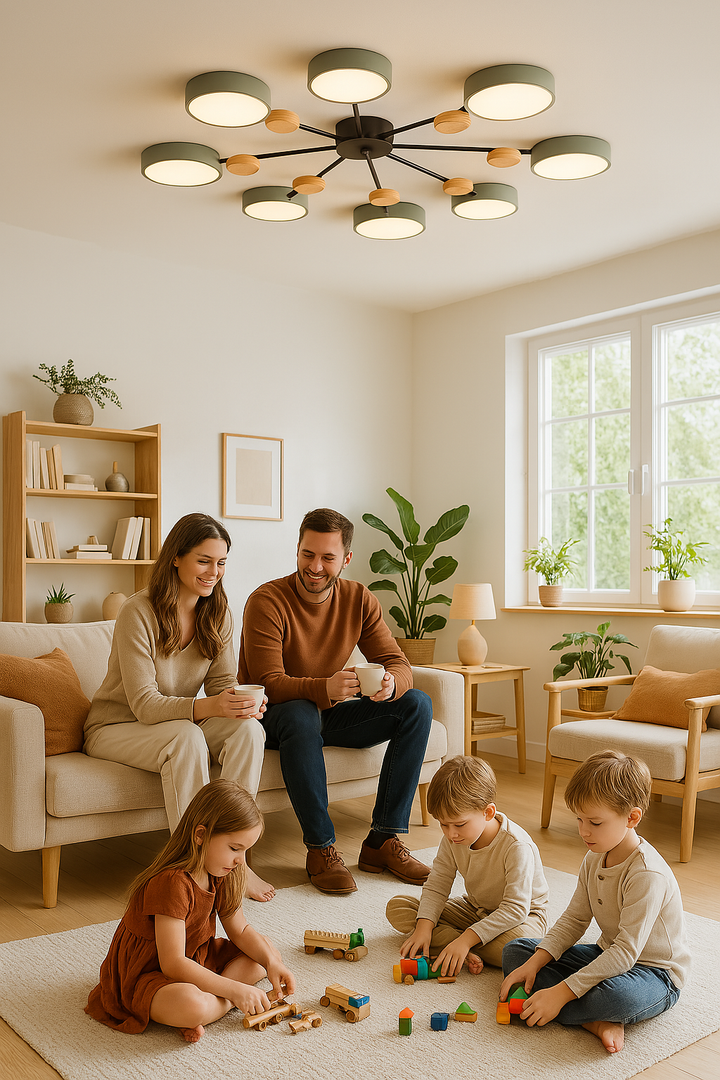 Skandinavisk Taklampa – Grendesign, Elegant och Hållbar med LED-teknik