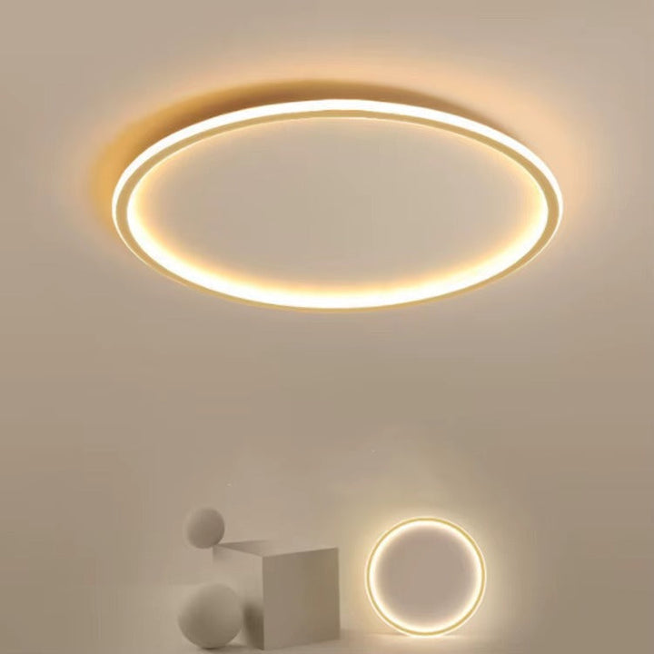 Rund LED-taklampa i skandinavisk stil | 1 ljuskälla