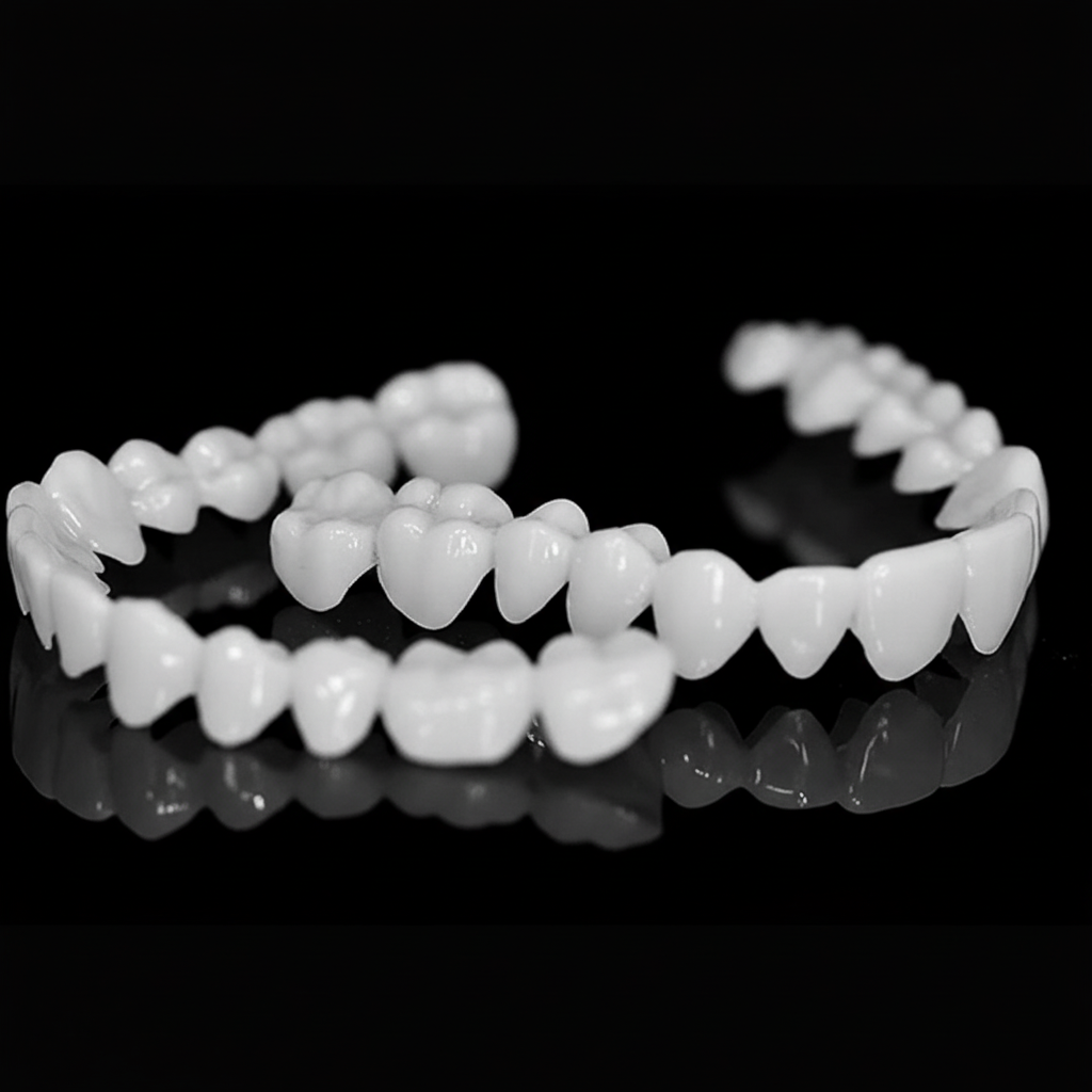 SmileFlex – Anpassningsbar Tandprotes med Tandlinser