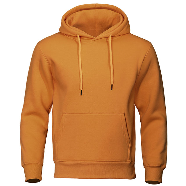 Klassisk Hoodie för Herrar