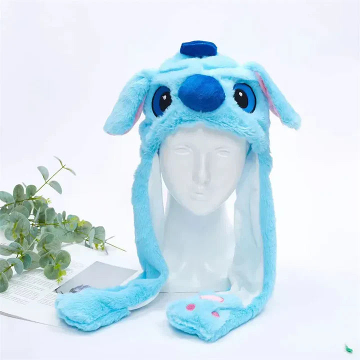 Bounce Bunny - söt mössa med rörliga öron för skoj och värme