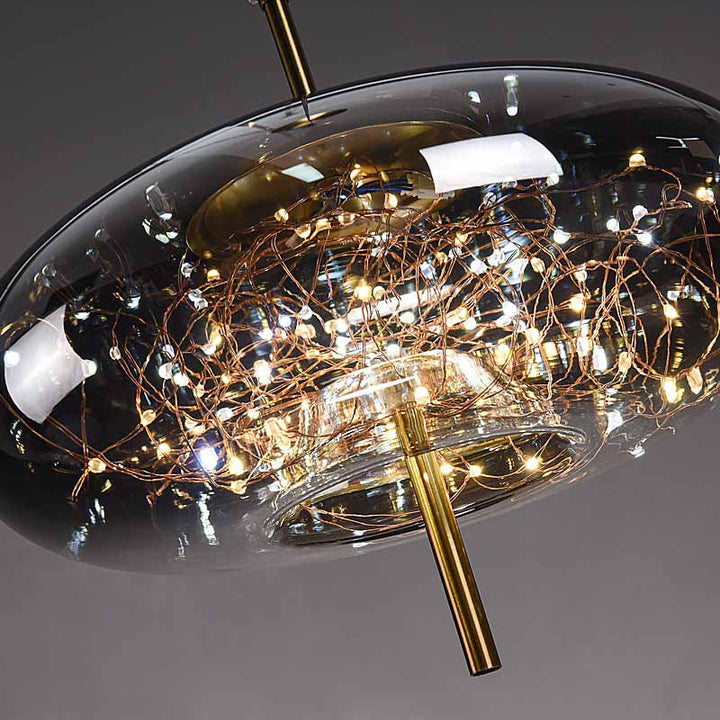 AstraGlow Modern Suspension Light | Lyxig LED-hänglampa för sängbord