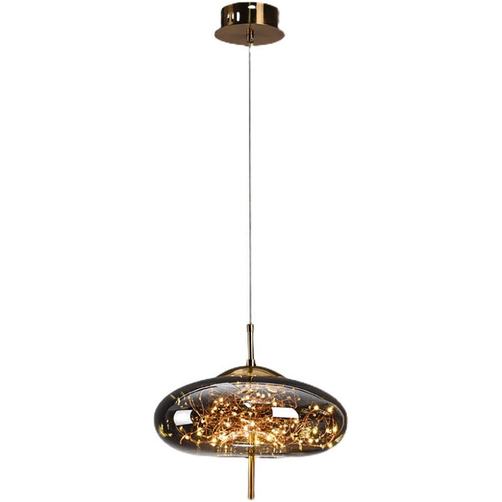 AstraGlow Modern Suspension Light | Lyxig LED-hänglampa för sängbord