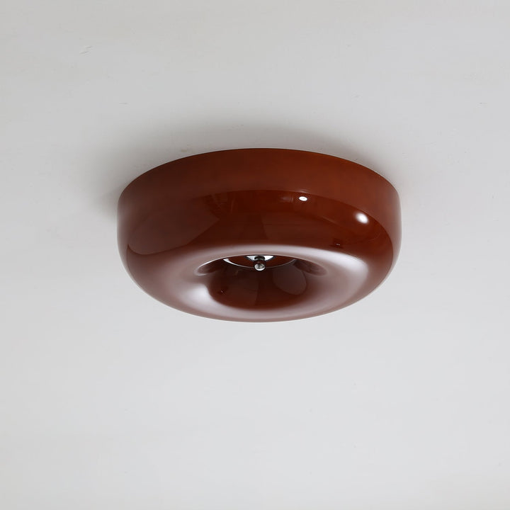 Afralia Modern Taklampa i Virvlande Glas