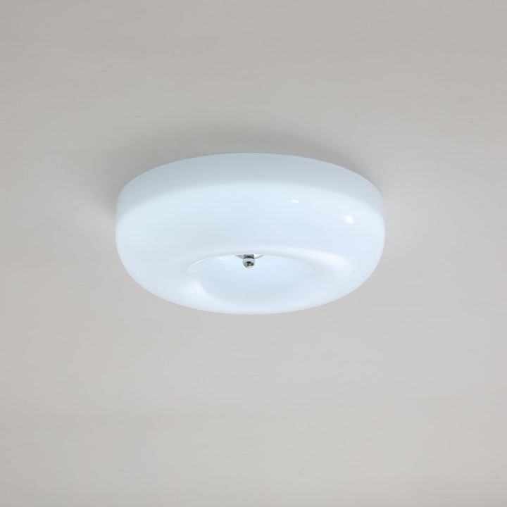 Afralia Modern Taklampa i Virvlande Glas