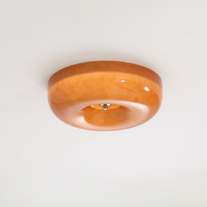 Afralia Modern Taklampa i Virvlande Glas