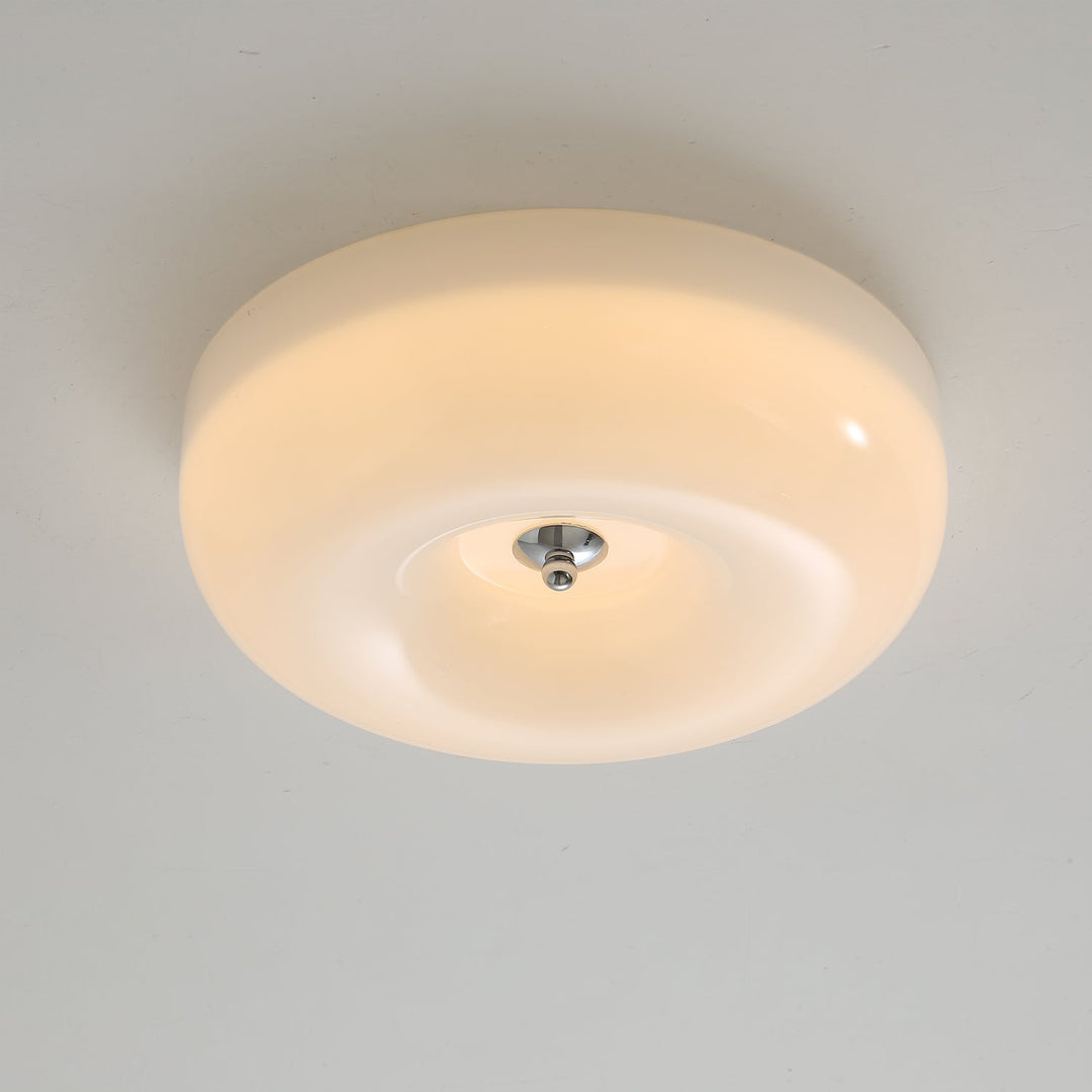 Afralia Modern Taklampa i Virvlande Glas
