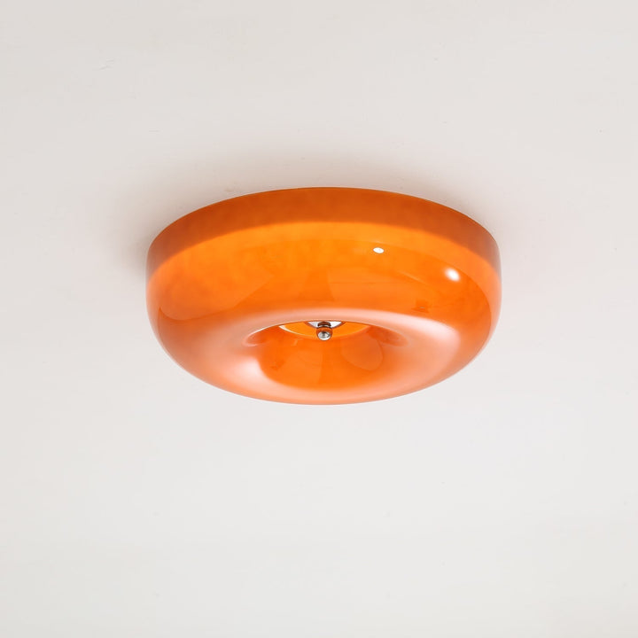 Afralia Modern Taklampa i Virvlande Glas
