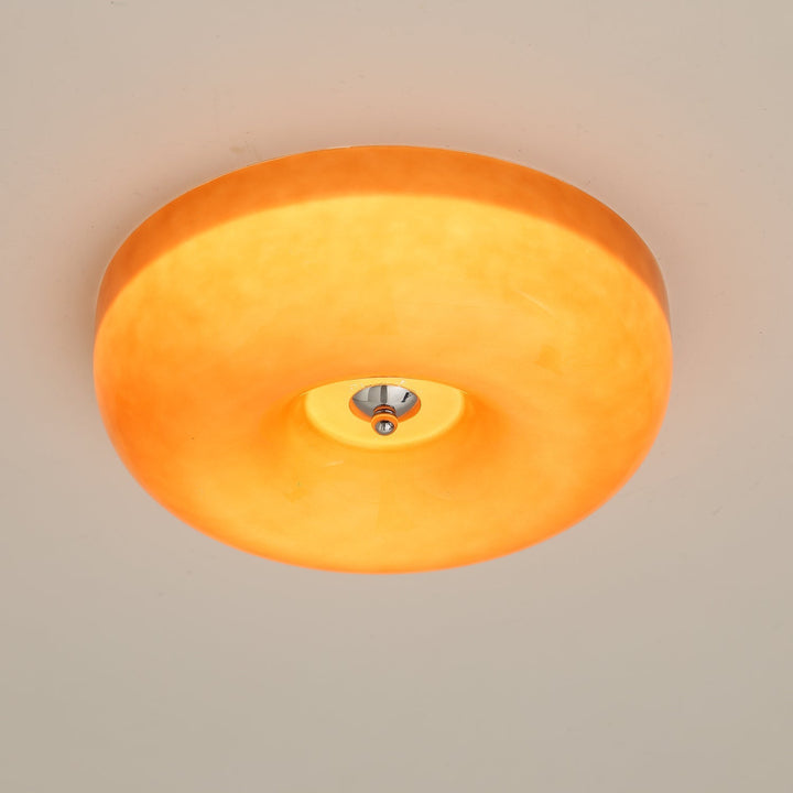 Afralia Modern Taklampa i Virvlande Glas