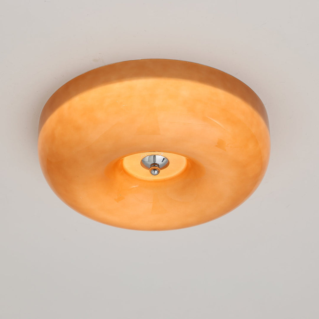 Afralia Modern Taklampa i Virvlande Glas