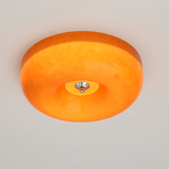 Afralia Modern Taklampa i Virvlande Glas