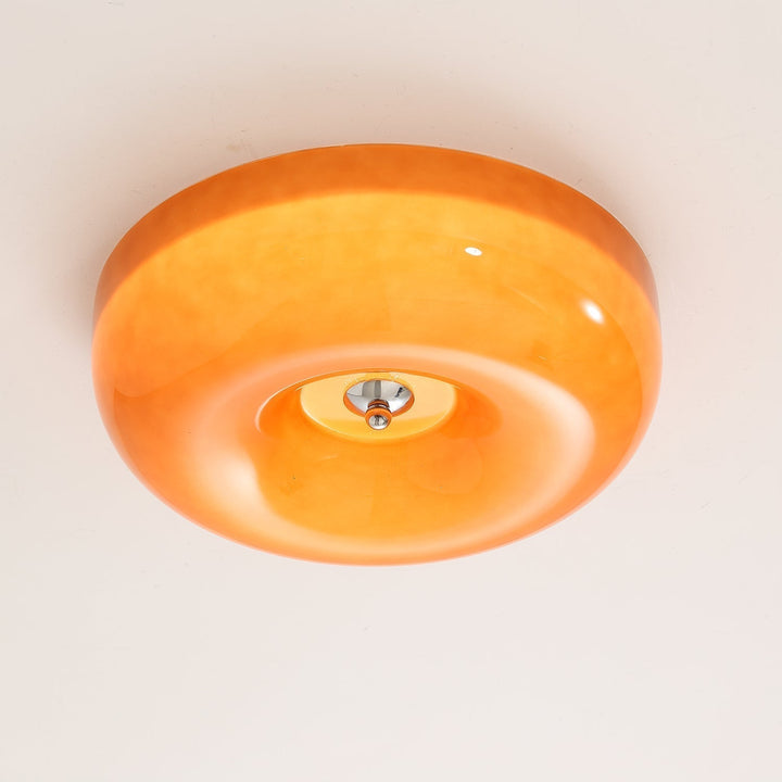 Afralia Modern Taklampa i Virvlande Glas