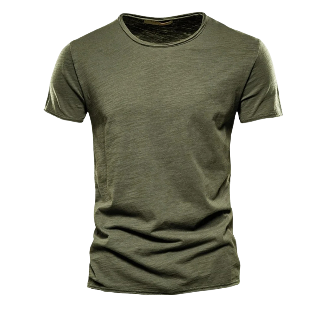 T-shirt för herr | Andningsaktiv, skrynkelresistent komfort
