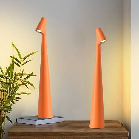 Sladdlös LED-bordslampa i designutförande med 3-stegs touchdimring