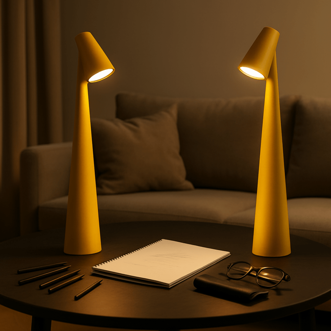 Trådlös bordslampa | Dimbar | Varmvit LED