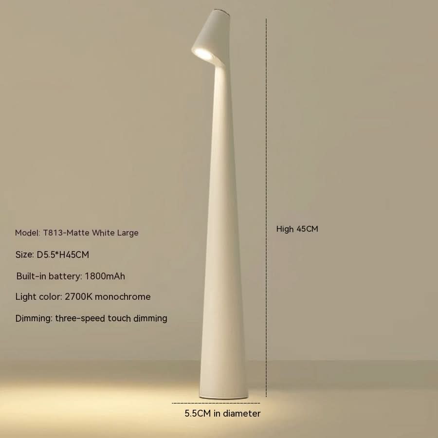 Trådlös bordslampa | Dimbar | Varmvit LED