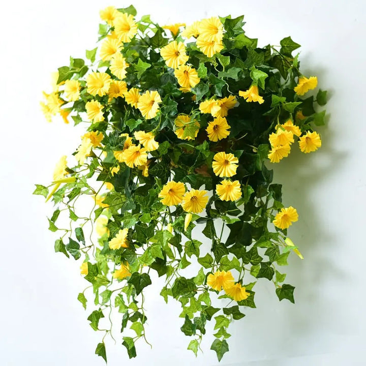 UV-beständig konstgjord blomstängel av praktvinda – ljusbeständiga, lättskötta konstgjorda blommor
