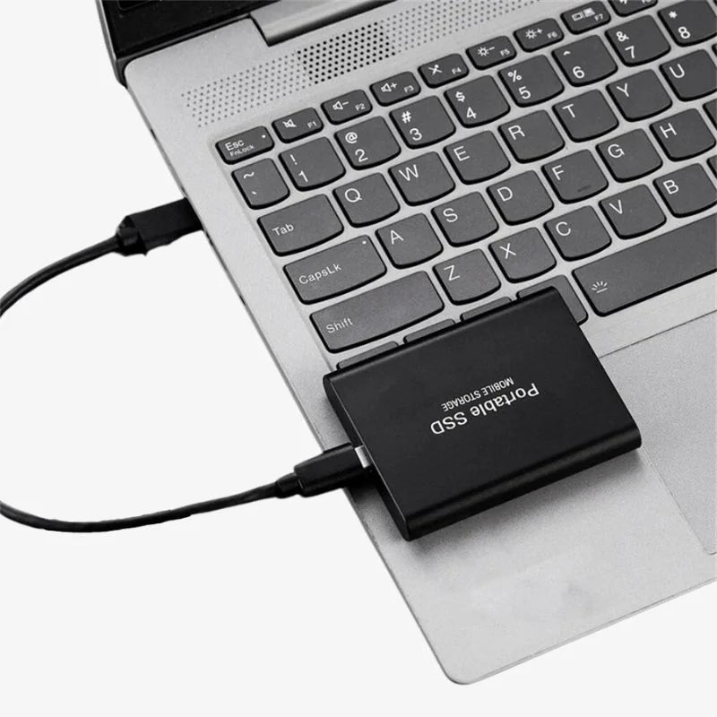 Bärbar externt SSD med hög hastighet