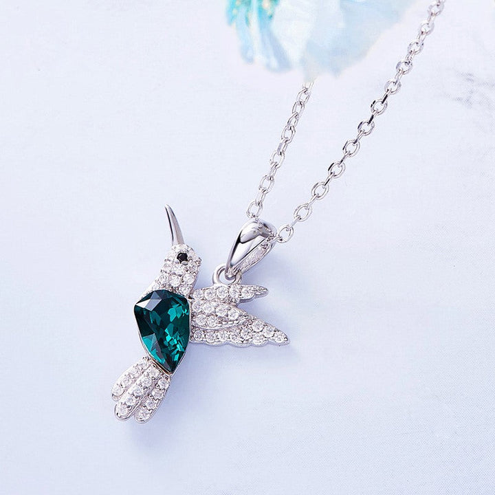 Kolibri Sparkle Halsband med zirkonia