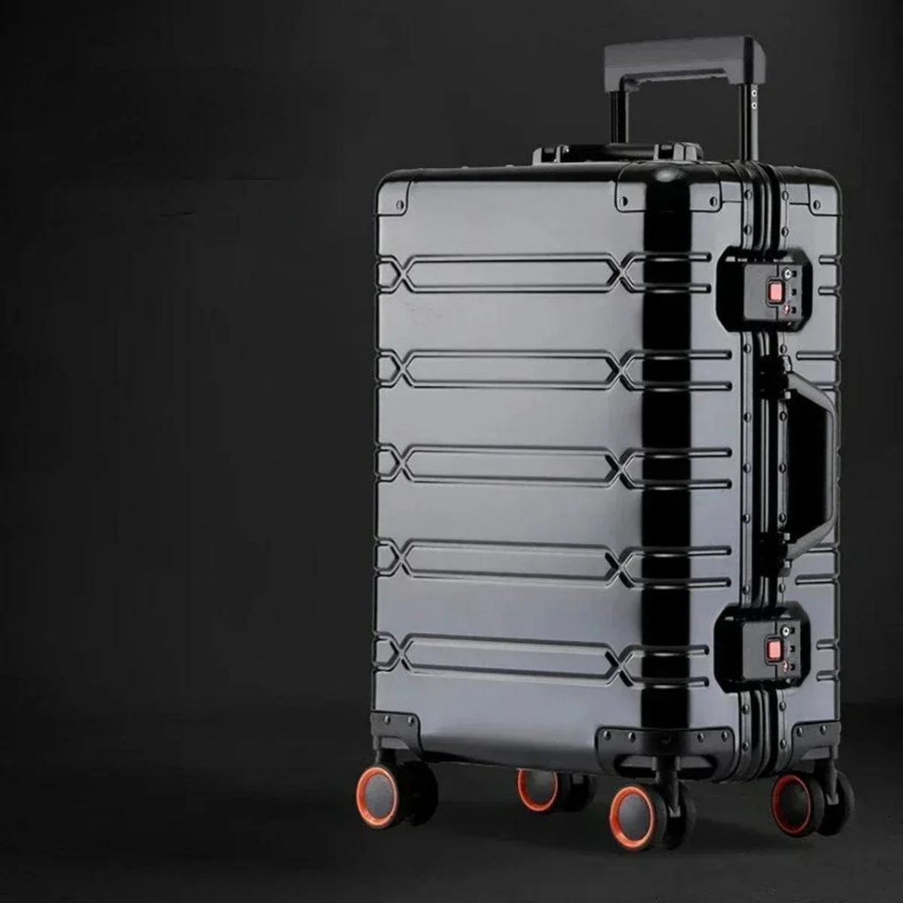 Bagageset i aluminium och magnesium