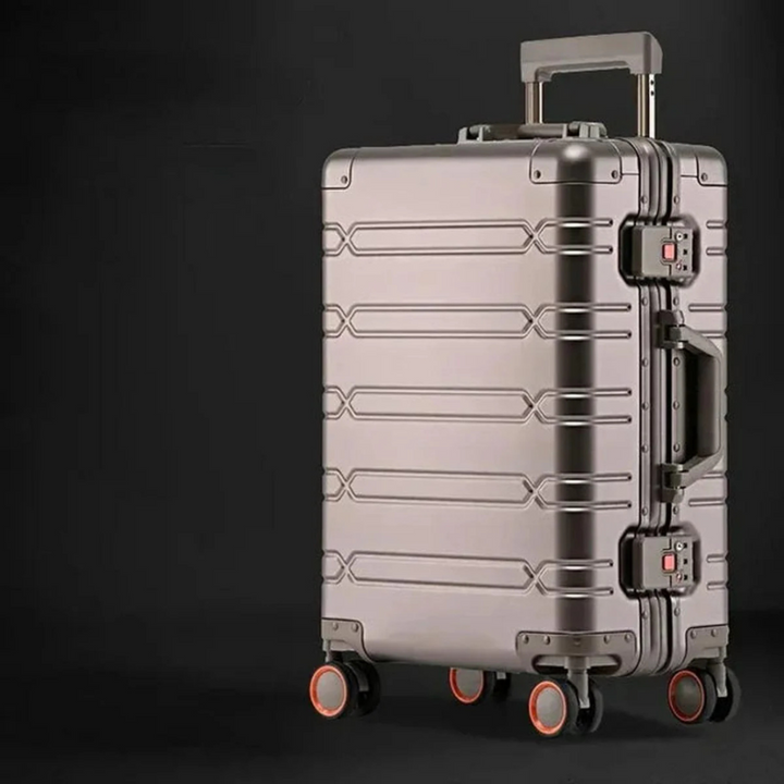 Bagageset i aluminium och magnesium