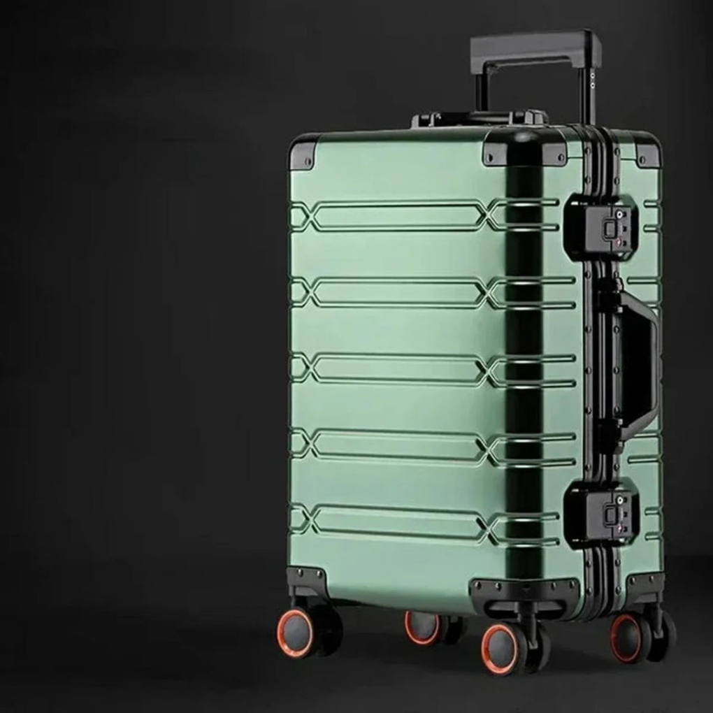 Bagageset i aluminium och magnesium