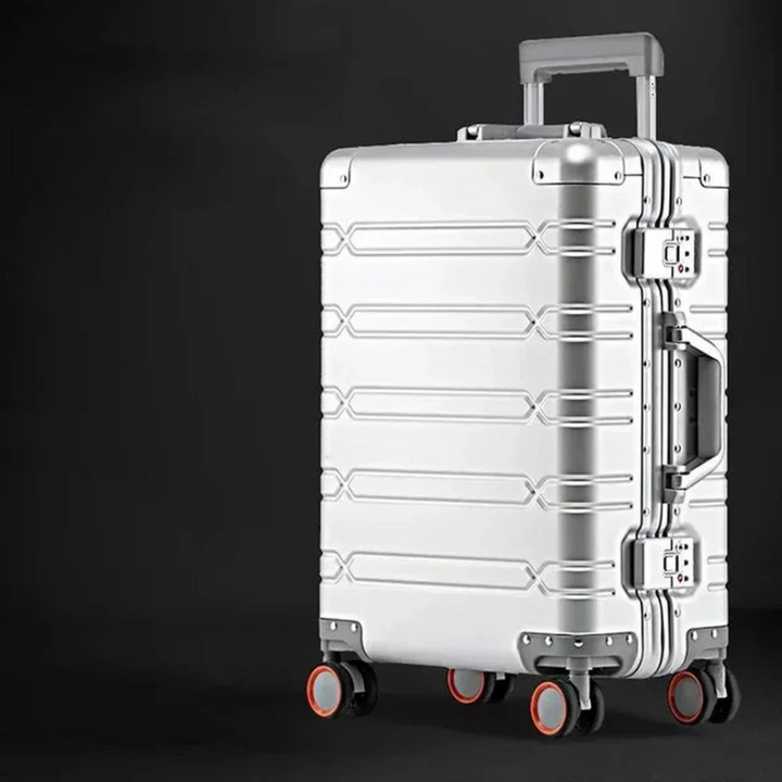 Bagageset i aluminium och magnesium