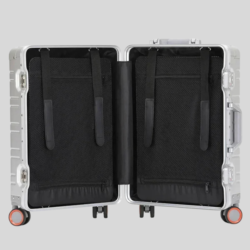 Bagageset i aluminium och magnesium