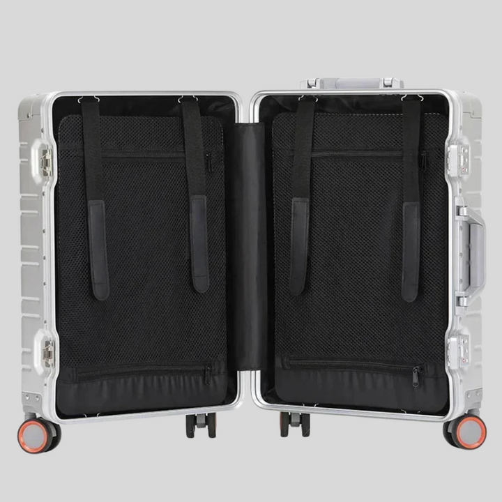 Bagageset i aluminium och magnesium