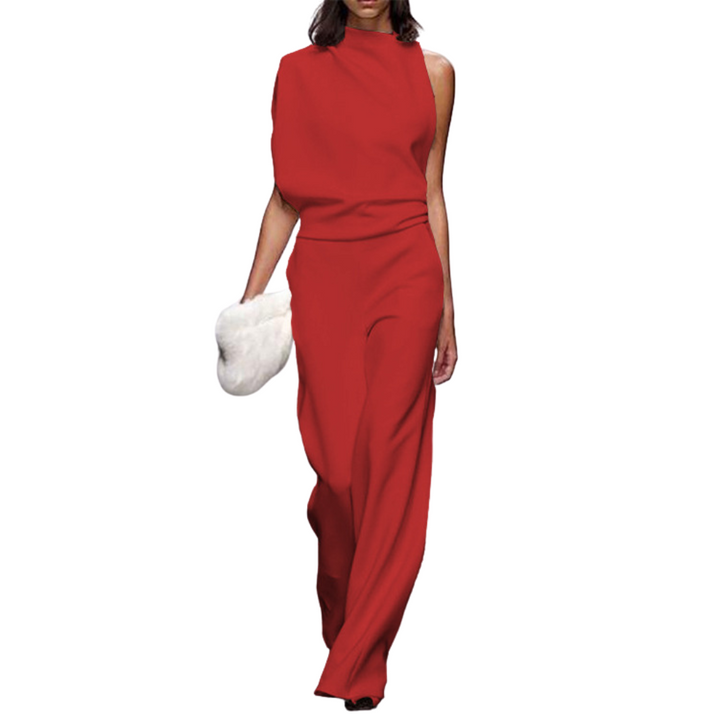 Elegant ärmlös jumpsuit för kvinnor